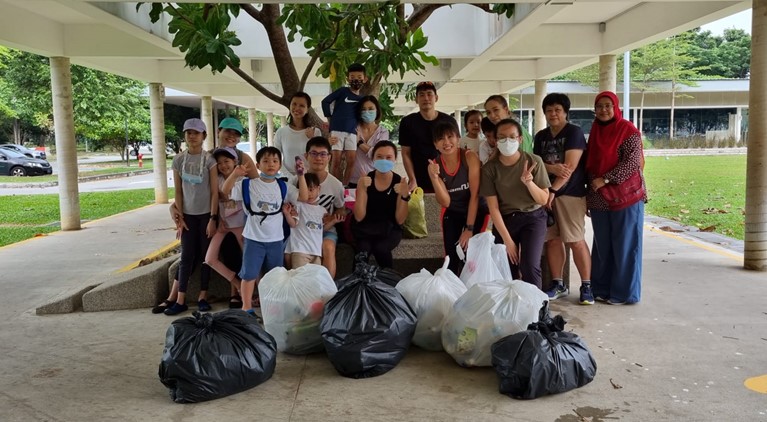 Beach Cleanup at East Coast Park Area C 