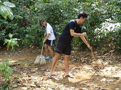 Ubin Kampong Clean-up Project