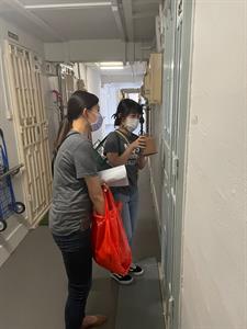 Meal Distribution with The Giving Collective