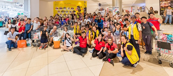 Grocery Shopping with Underprivileged Families