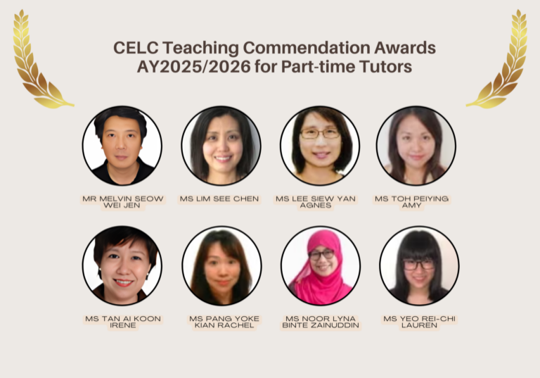 Teaching commendation Part timers 2526