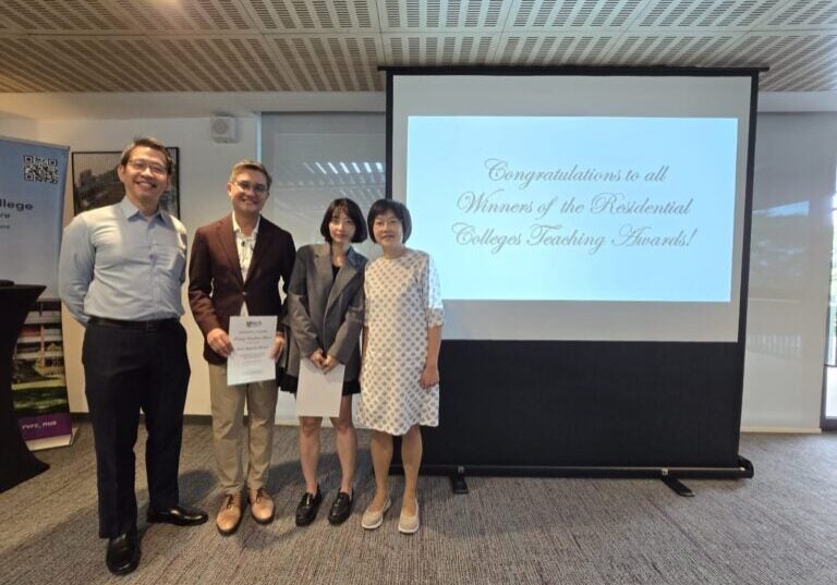 From left: A/Prof Wong Mun Loke, Dr Gene Navera, Dr Kim Jungyoung, A/Prof Lee Kooi Cheng