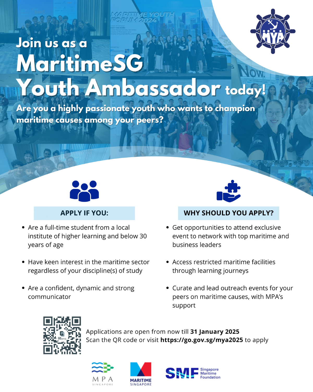 MaritimeSG Youth Ambassador (MYA) 2025 EDM image