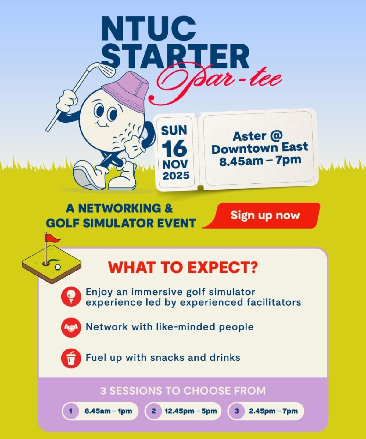 NTUC Starter Par-Tee 2025  EDM image