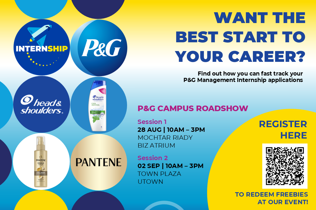P&G Campus Roadshow EDM image