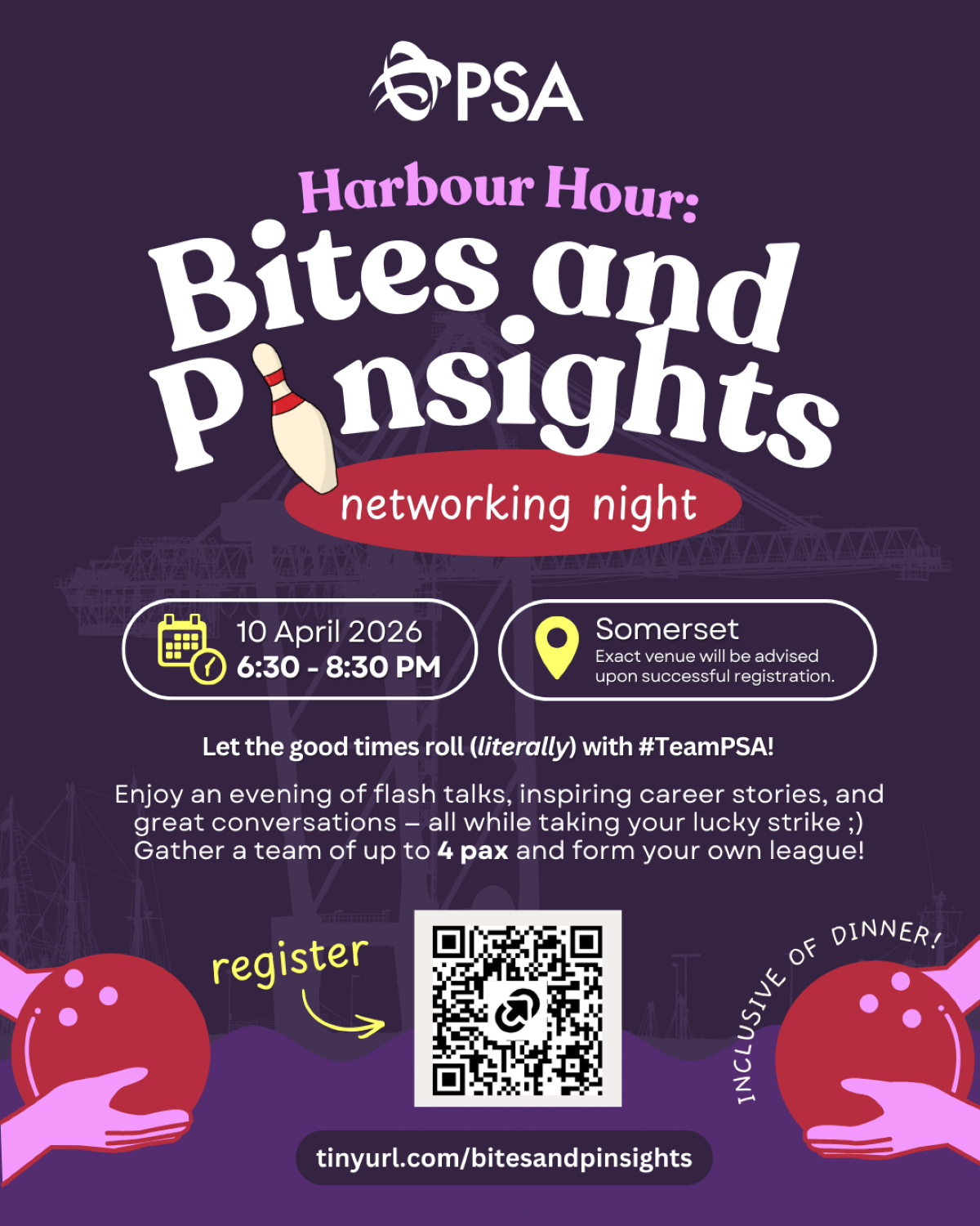 Harbour Hour: Bites & PINsights EDM image