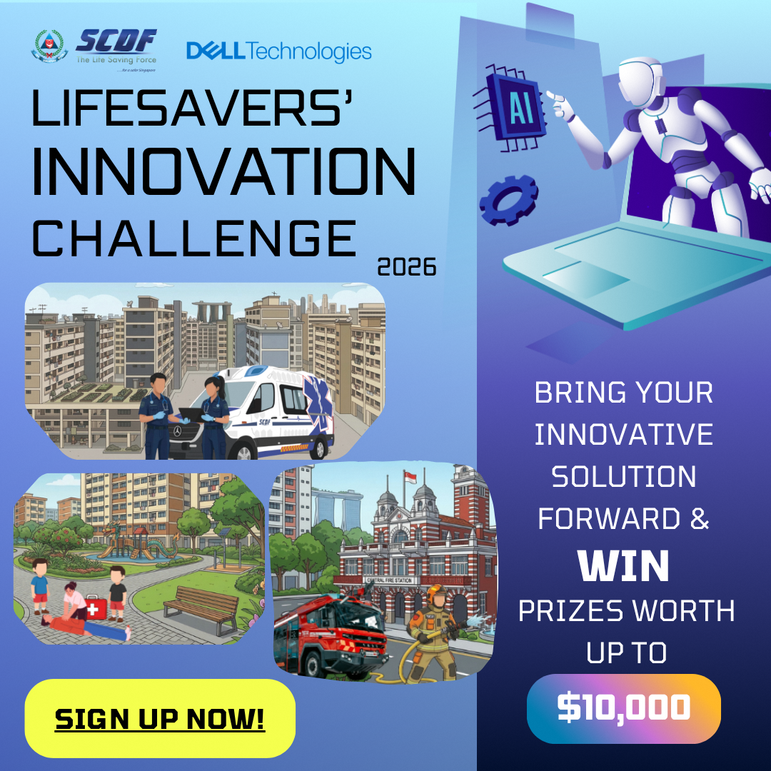 SCDF x DELL Innovation Challenge 2026 EDM image