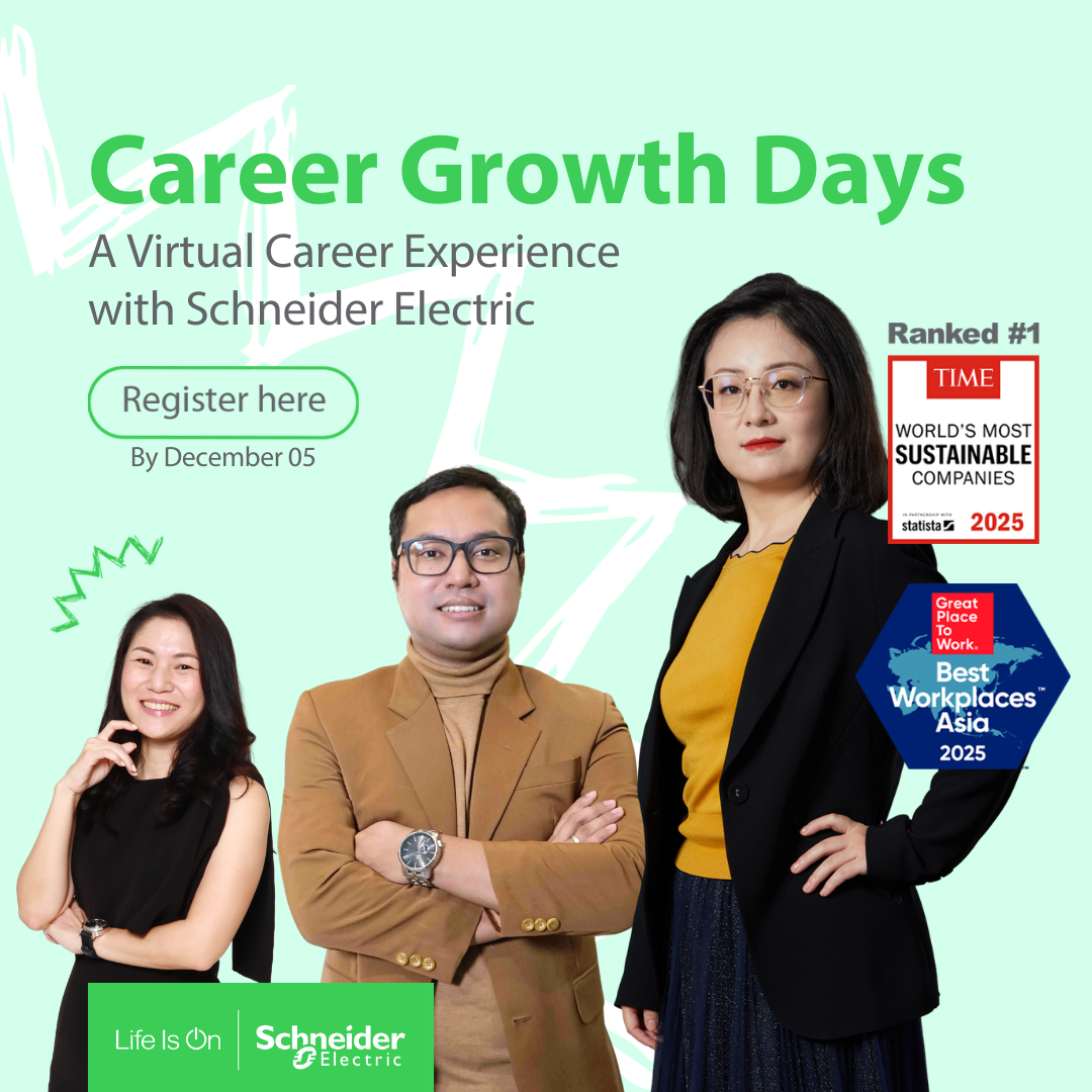 Schneider Career Growth Days - 2025 EDM image