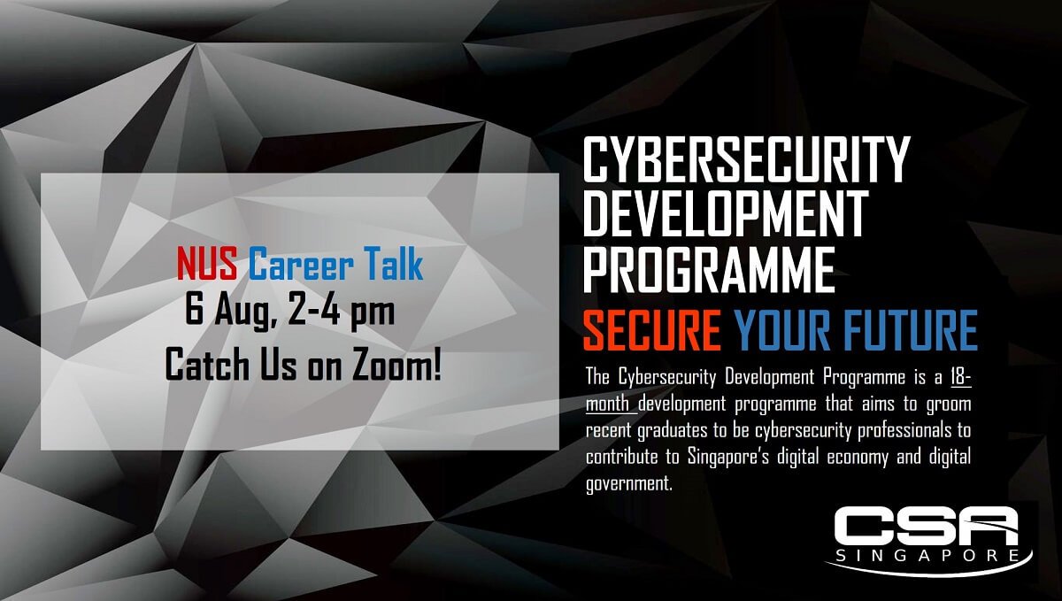 Cyber Security Development Programme NUS Centre for Futureready