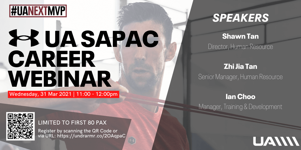 Under Armour South APAC Career Webinar NUS Centre for Futureready