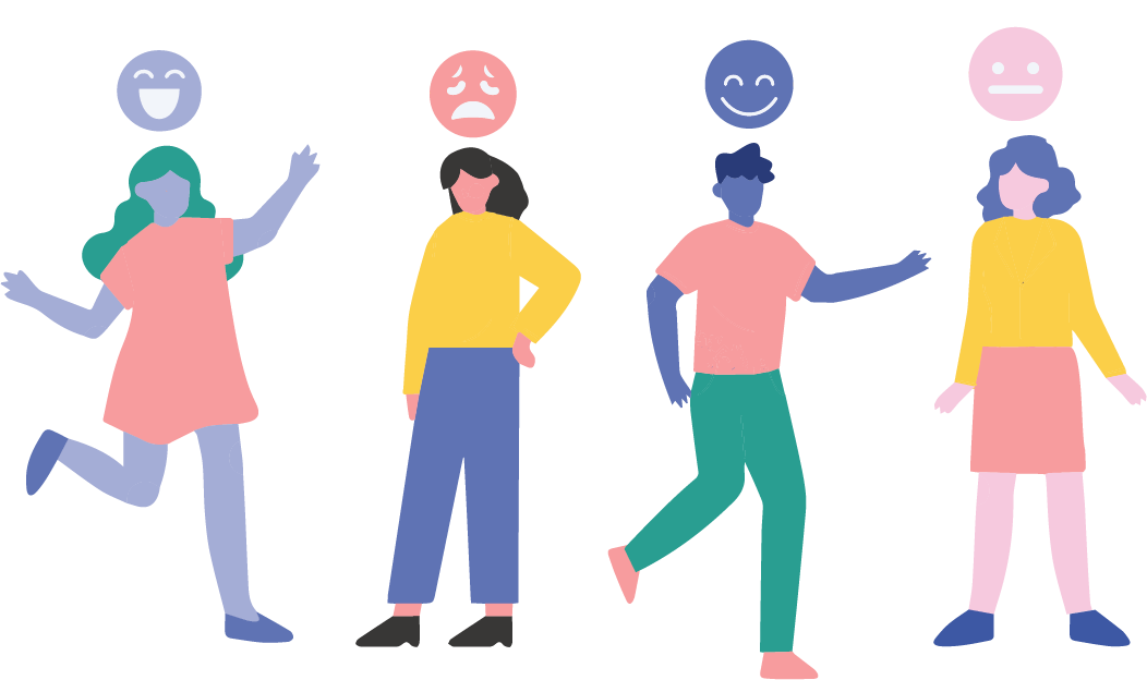 Illustration on understanding our emotions