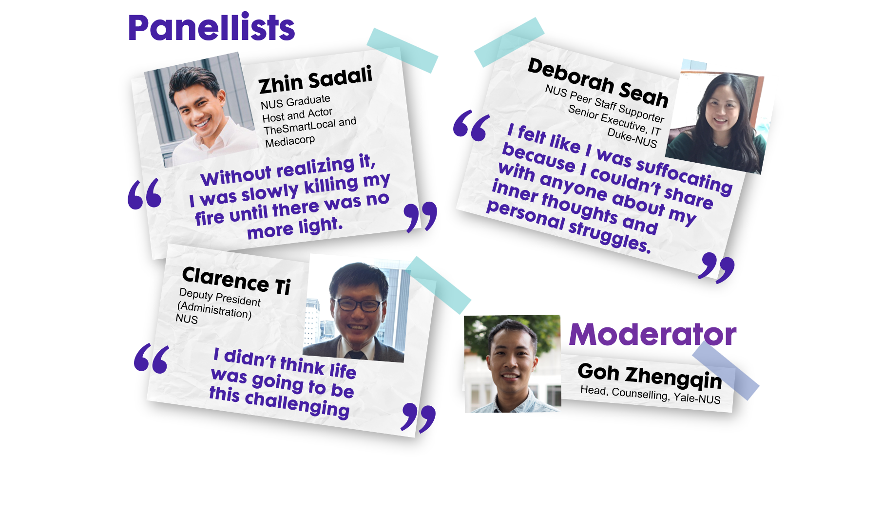 Quotes from our panellists