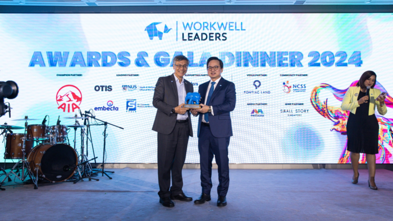 NUS secures triple wins for championing workplace health and wellbeing