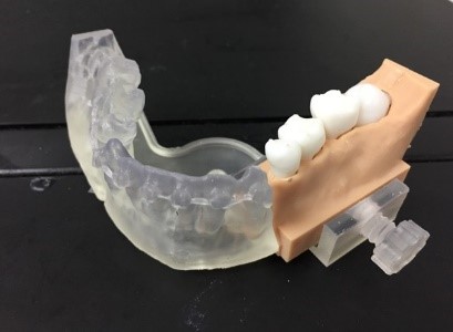 3D-Printed Dental Simulator for Education