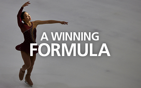 Balancing a love for science and figure skating