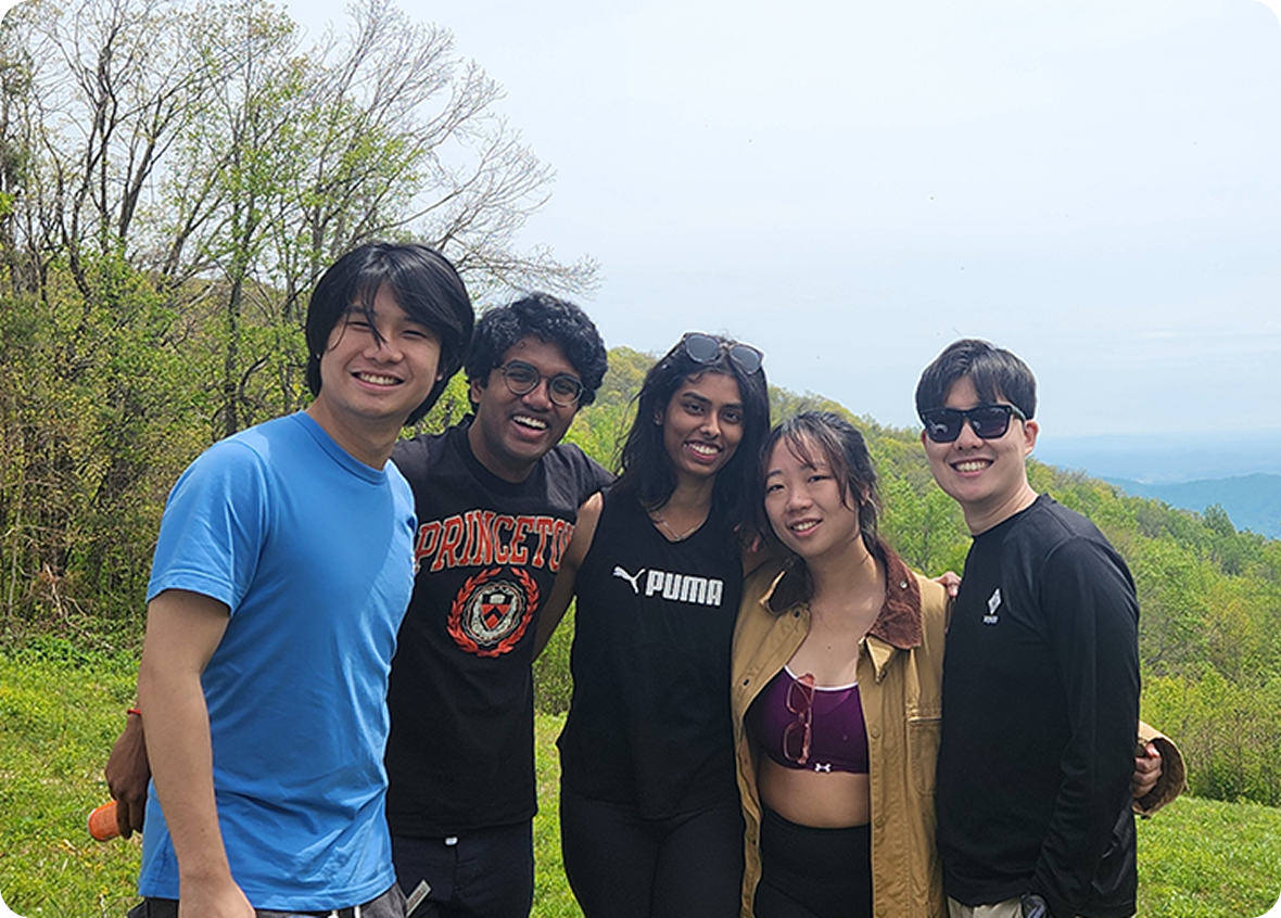 Sindhu with NOC New York batchmates