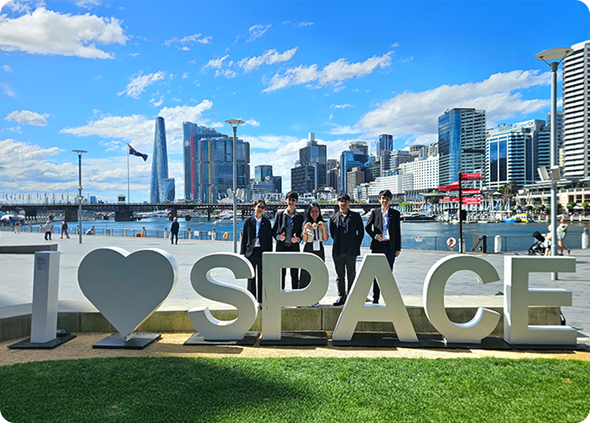 Galassia-5 team at IAC Sydney