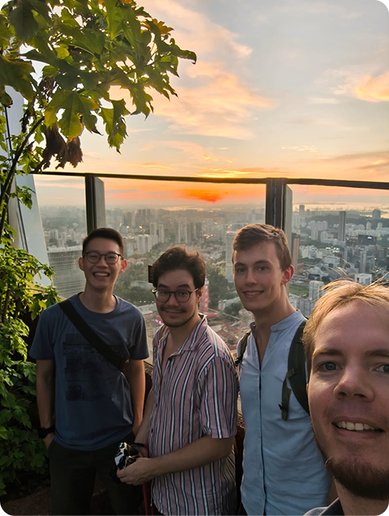 Michael interning at msm-productions (Singapore)