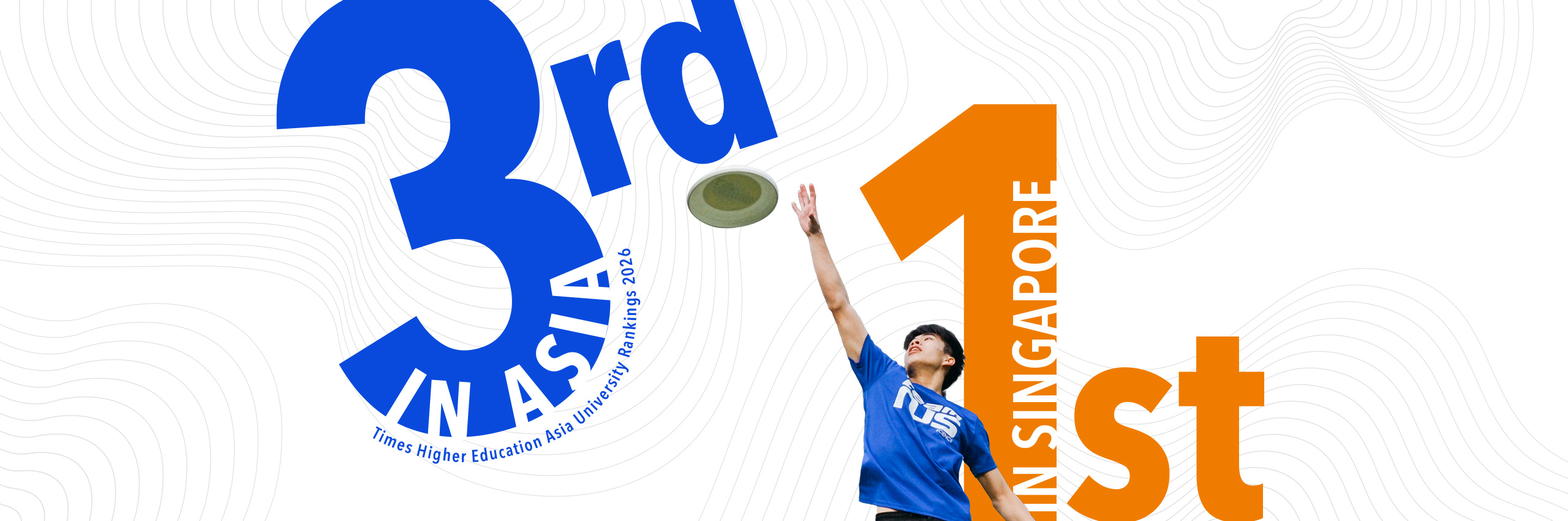 3rd in Asia and 1st in Singapore