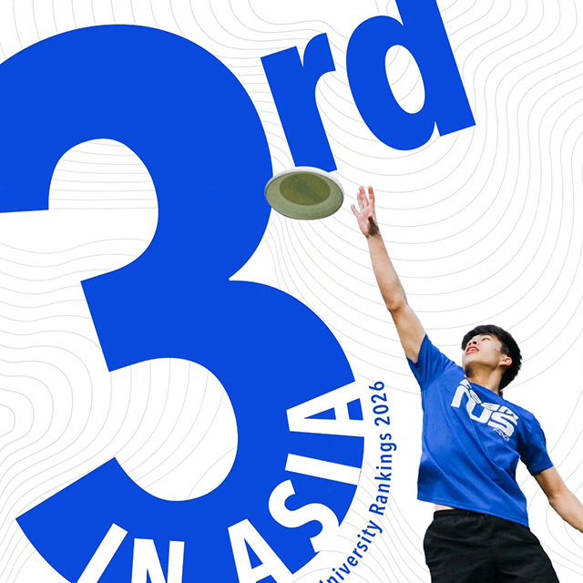 NUS 3rd in Asia