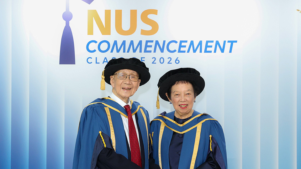 NUS confers Honorary Degrees on Ms Kay Kuok Oon Kwong and Professor Lim Pin