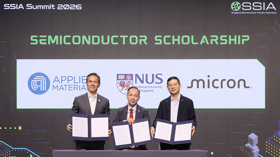 NUS, Applied Materials and Micron join forces to grow Singapore’s next-generation semiconductor talent