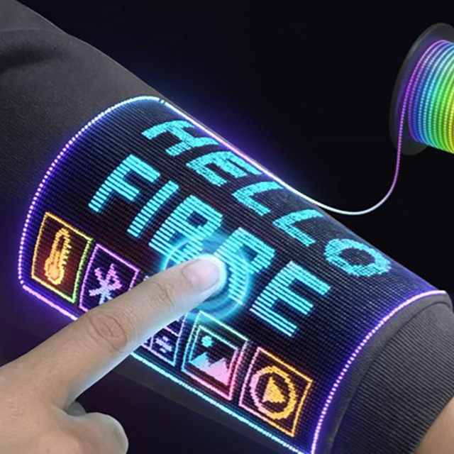 Touchscreen on a sleeve