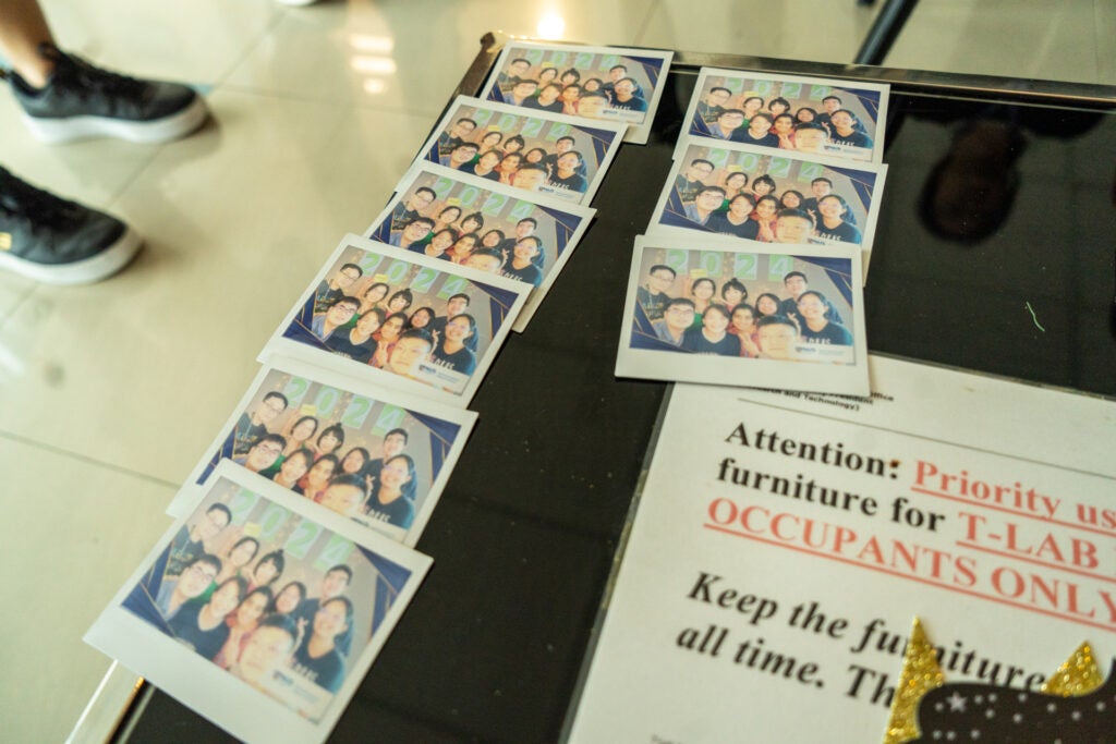 Photo booth, one of the highlights of the event