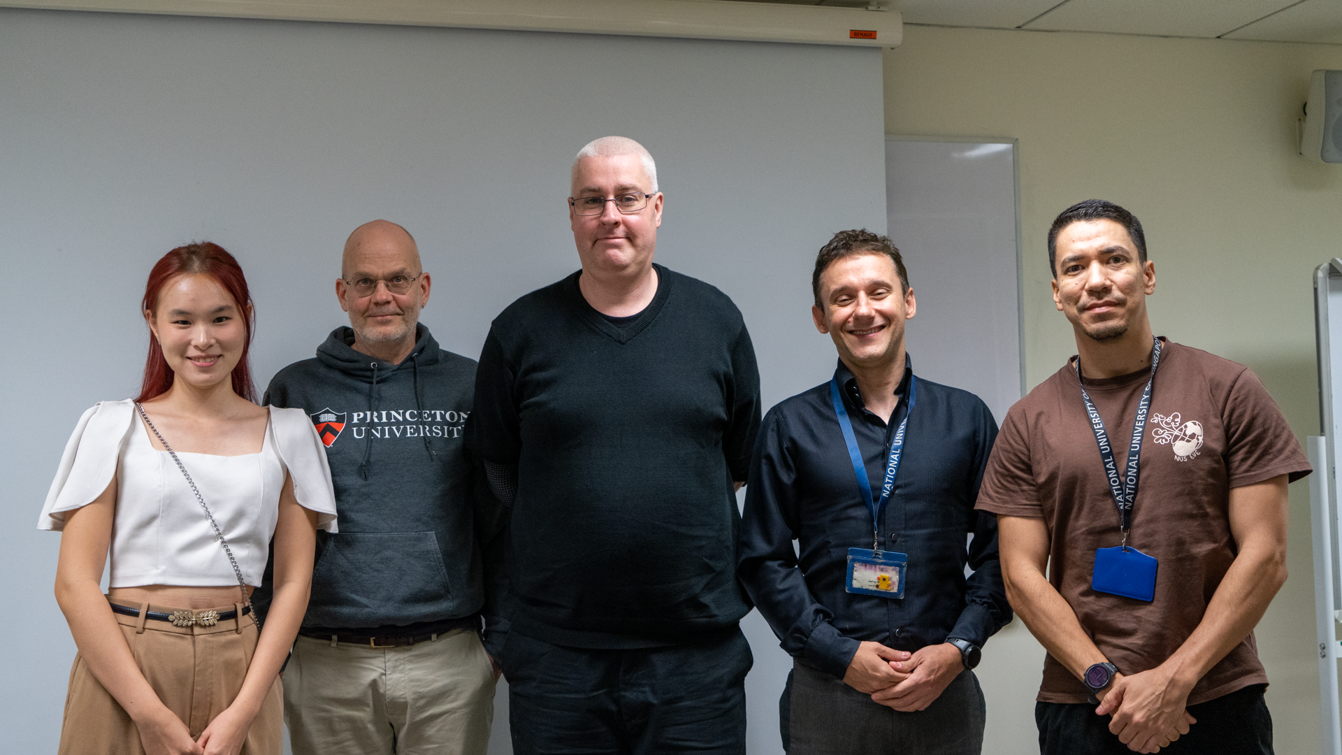 From left to right: Joyslin Tee Ng, Prof. Dominik Weiss, Dr. Trevor Ferris, Assoc. Prof. Olivier Lefebvre and Dr. Orlando Garcia Rodriguez 