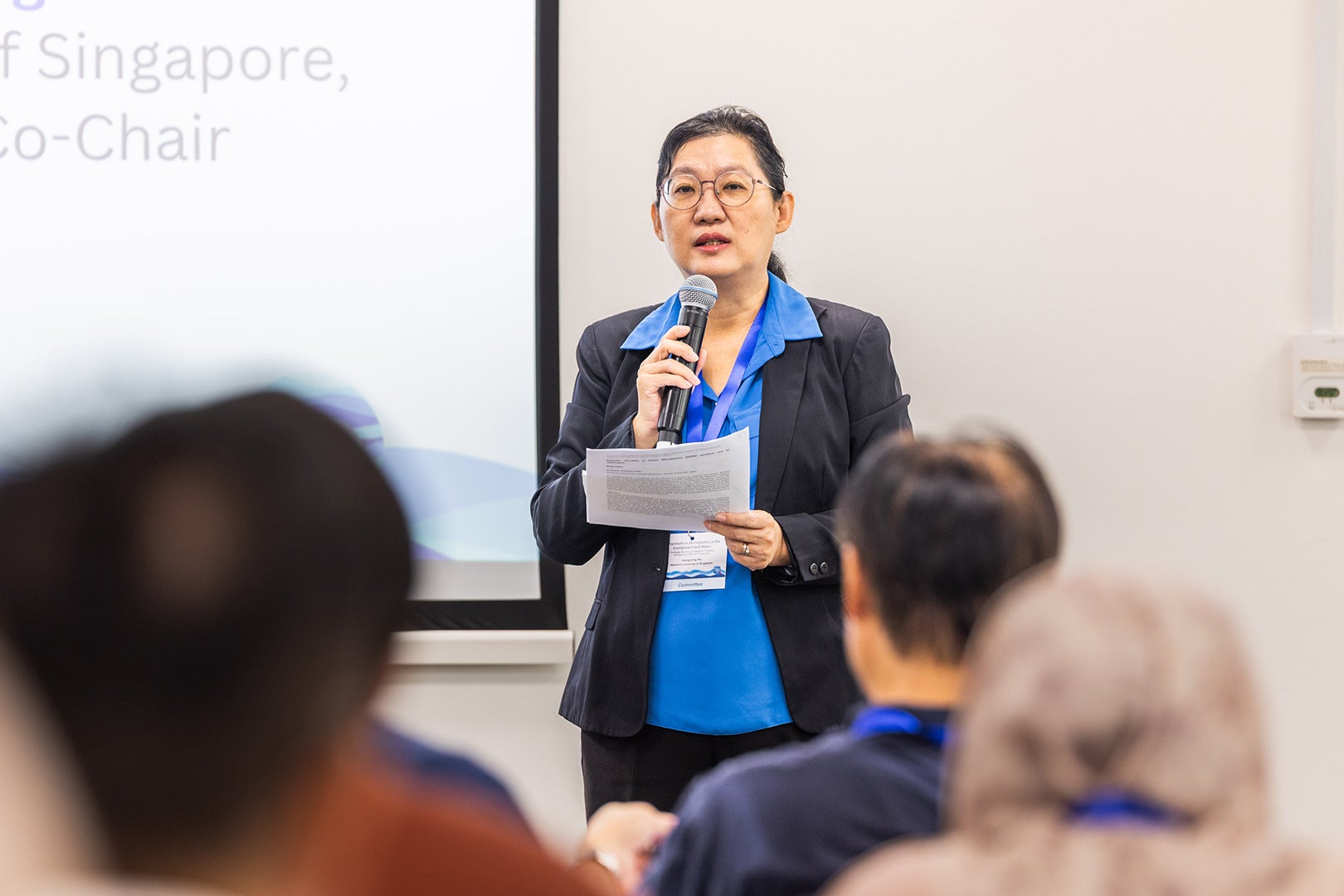 <h8>Welcome address by Prof. Jiangyong Hu <br>(National University of Singapore), Co-chair of the Symposium </h8>