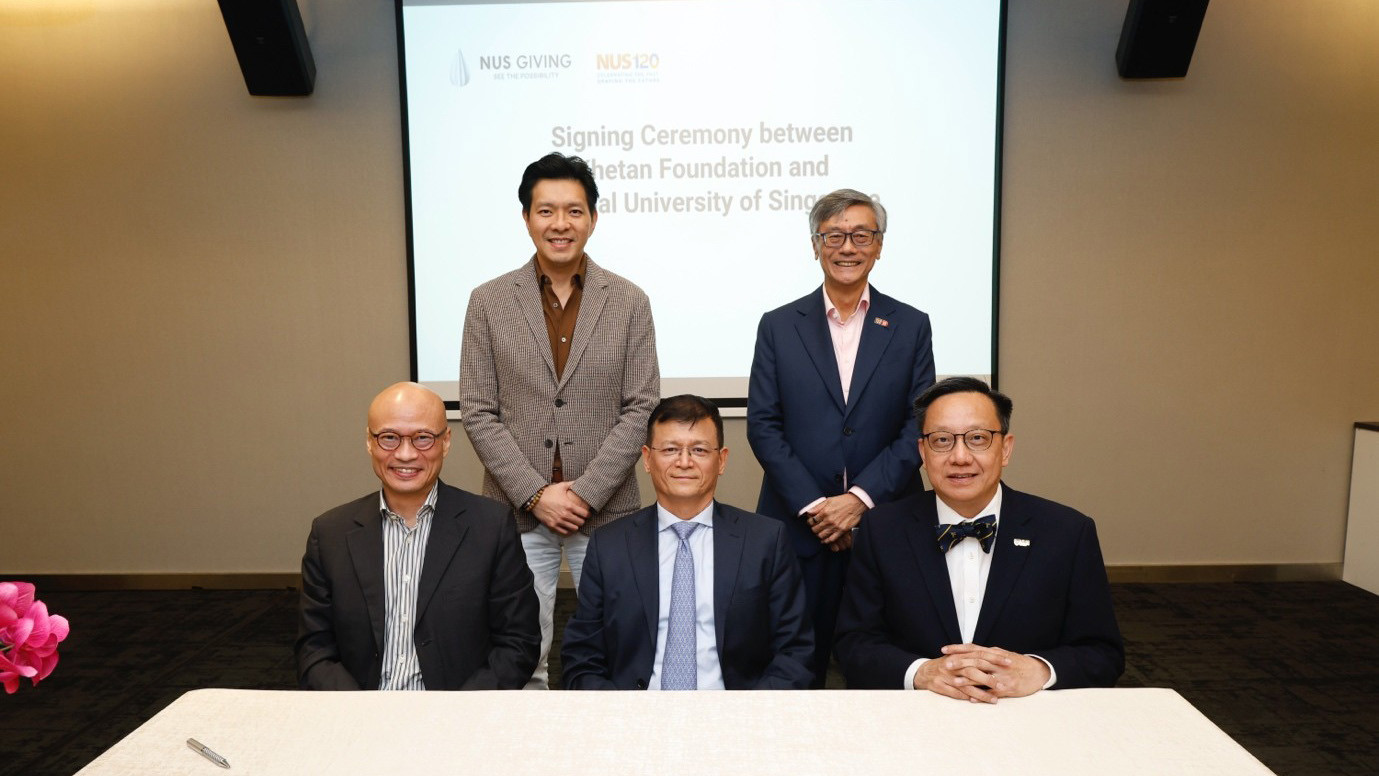 Seeds for a Better Future: Khetan Foundation’s Gifts Nurture Future Generations at NUS