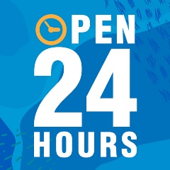 open 24 hours