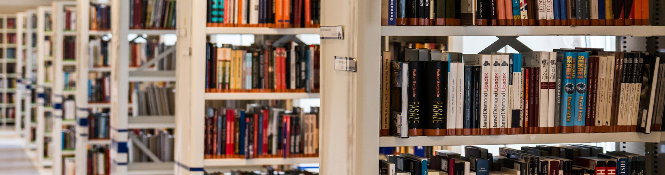 library book shelves