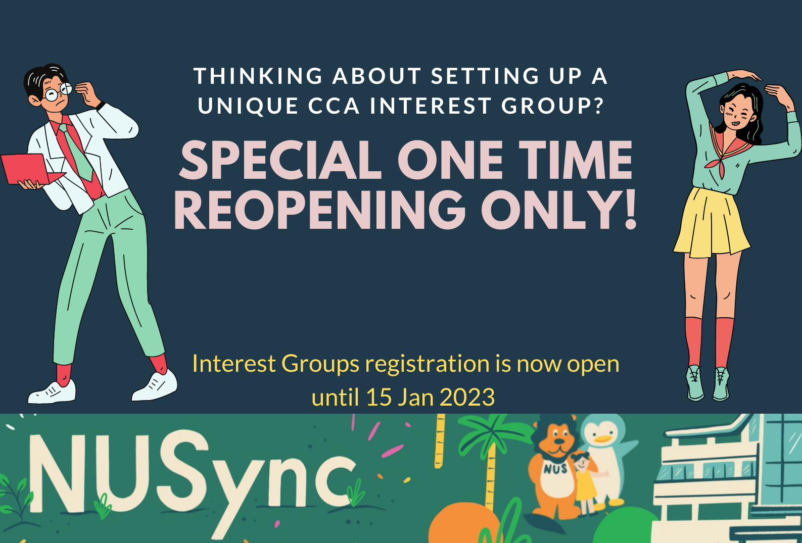 HAve you thought about setting up a unique CCA Interest Group